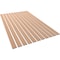 Ekena Millwork 94H x 3/8T Adjustable Wood Slat Wall Panel Kit w/ 4W Slats, Alder contains 11 Slats SWW55X94X0375AL - alternate 2